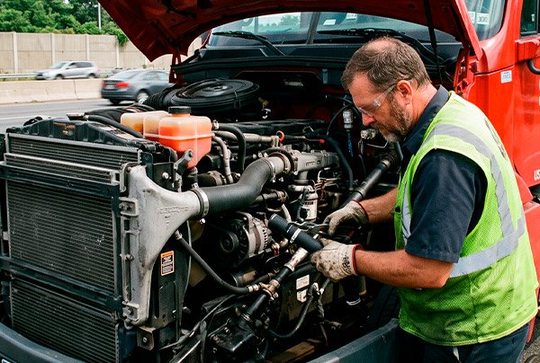 Cooling system hose repair and replacement.