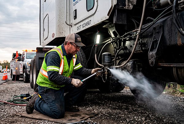 Diagnosis and repair of air and system leaks.